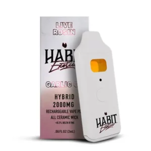2G THCA Live Rosin Exotic Disposable Vape – OG Garlic