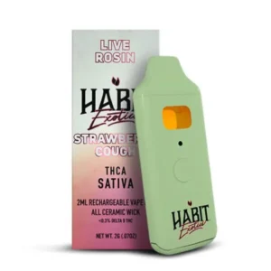 2G THCA Live Rosin Exotic Disposable Vape – Strawberry Cough