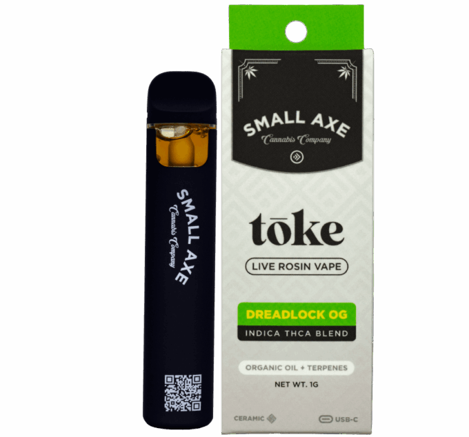 Small Axe Toke THCA Vape – Dreadlock OG