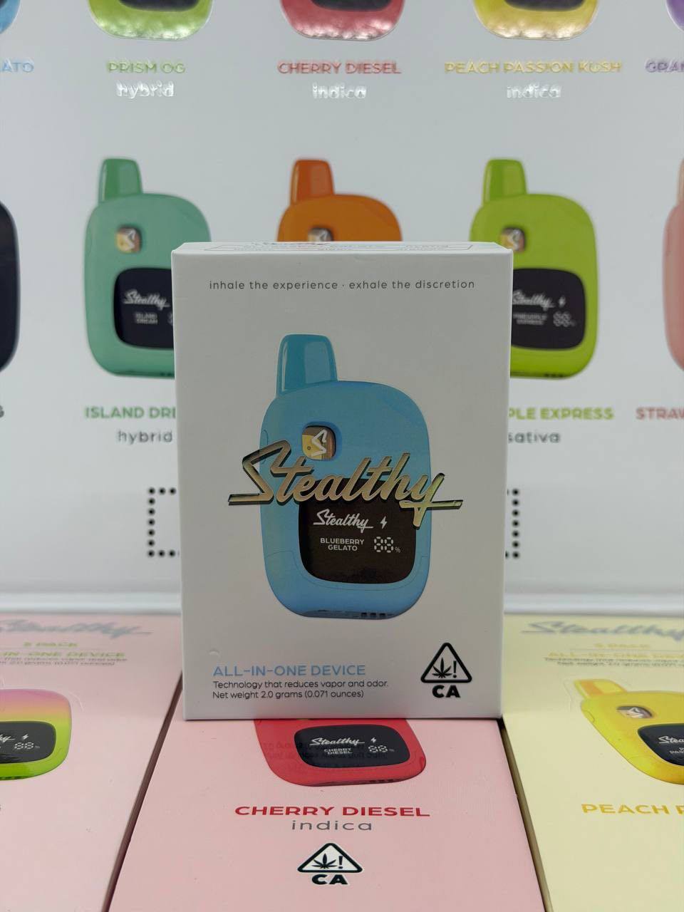 Stealthy Blueberry Gelato 2G Disposable