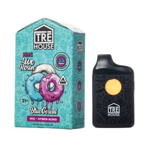 Tre House HHC Live Rosin Disposable Blue CerealÂ