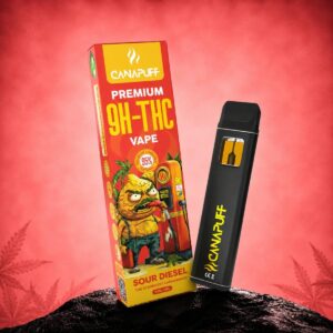 Canapuff 9H-THC Vape Sour Diesel 95%Â
