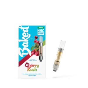 Baked 1 Gram HHC Vape Cartridge Cherry Kush