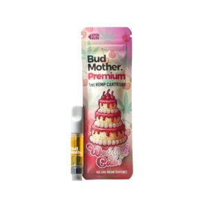 BudMother Wedding Cake THCA Vape Cartridge