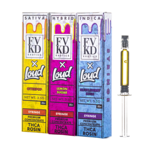 FVKD x Loud THCA Rosin Syringe 3.5G